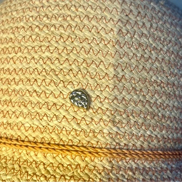 HELEN KAMINSKI BIA FRINGED WIDE BRIM RAFFIA HAT NEW - Picture 16 of 16